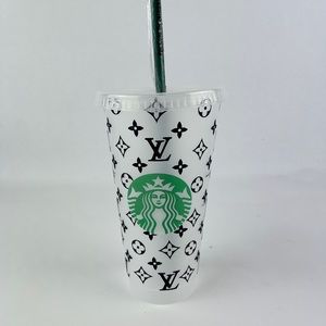 Custom Starbucks Tumbler. 24oz Cold drink